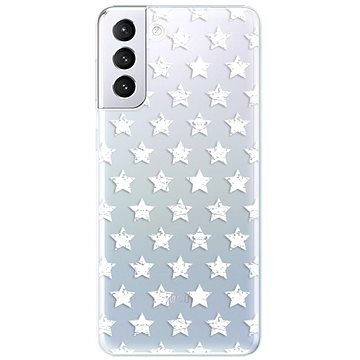 iSaprio Stars Pattern - white pro Samsung Galaxy S21+ (stapatw-TPU3-S21p)
