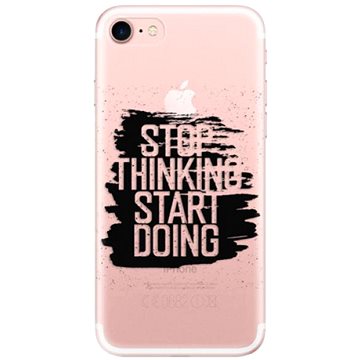 iSaprio Start Doing - black pro iPhone 7/ 8/ SE 2020/ SE 2022 (stadob-TPU2_i7)
