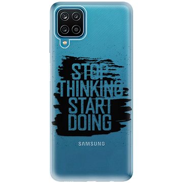 iSaprio Start Doing - black pro Samsung Galaxy A12 (stadob-TPU3-A12)