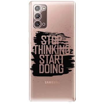 iSaprio Start Doing - black pro Samsung Galaxy Note 20 (stadob-TPU3_GN20)