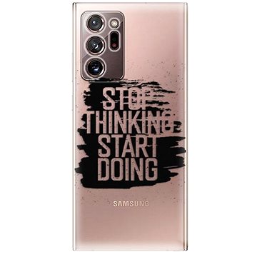 iSaprio Start Doing - black pro Samsung Galaxy Note 20 Ultra (stadob-TPU3_GN20u)
