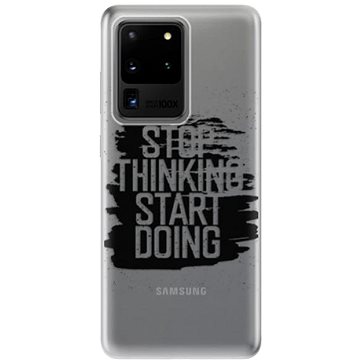 iSaprio Start Doing - black pro Samsung Galaxy S20 Ultra (stadob-TPU2_S20U)