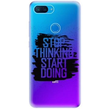 iSaprio Start Doing - black pro Xiaomi Mi 8 Lite (stadob-TPU-Mi8lite)