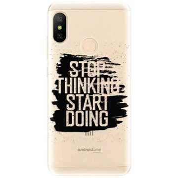 iSaprio Start Doing - black pro Xiaomi Mi A2 Lite (stadob-TPU2-MiA2L)