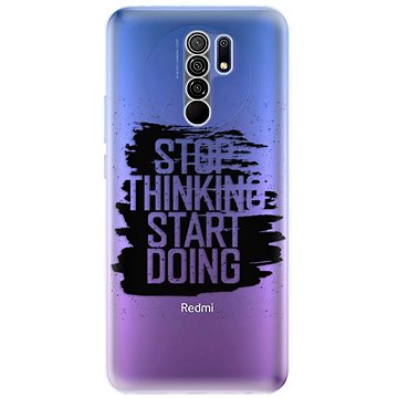 iSaprio Start Doing - black pro Xiaomi Redmi 9 (stadob-TPU3-Rmi9)