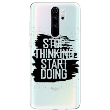 iSaprio Start Doing - black pro Xiaomi Redmi Note 8 Pro (stadob-TPU2_RmiN8P)