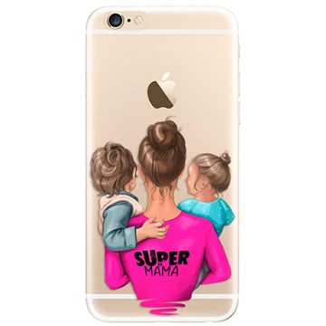 iSaprio Super Mama - Boy and Girl pro iPhone 6/ 6S (smboygirl-TPU2_i6)