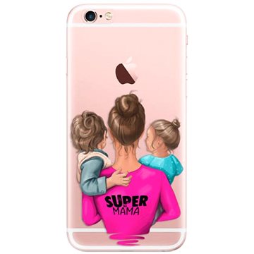 iSaprio Super Mama - Boy and Girl pro iPhone 6 Plus (smboygirl-TPU2-i6p)