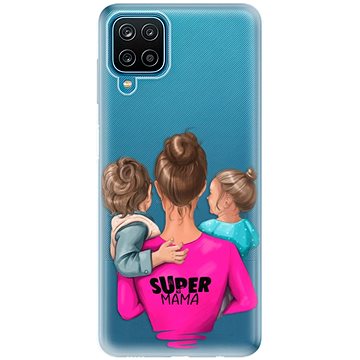 iSaprio Super Mama - Boy and Girl pro Samsung Galaxy A12 (smboygirl-TPU3-A12)