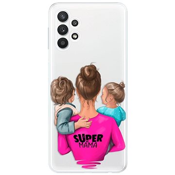 iSaprio Super Mama - Boy and Girl pro Samsung Galaxy A32 5G (smboygirl-TPU3-A32)