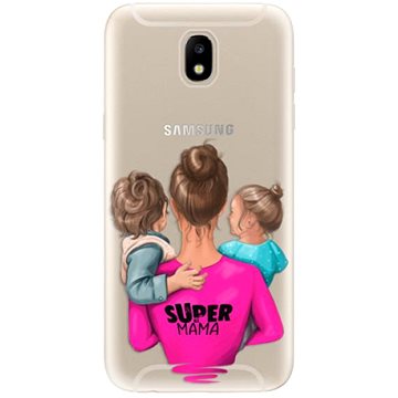 iSaprio Super Mama - Boy and Girl pro Samsung Galaxy J5 (2017) (smboygirl-TPU2_J5-2017)