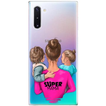 iSaprio Super Mama - Boy and Girl pro Samsung Galaxy Note 10 (smboygirl-TPU2_Note10)
