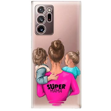 iSaprio Super Mama - Boy and Girl pro Samsung Galaxy Note 20 Ultra (smboygirl-TPU3_GN20u)