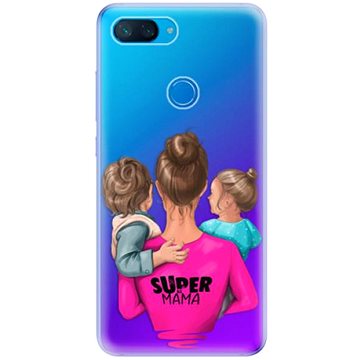 iSaprio Super Mama - Boy and Girl pro Xiaomi Mi 8 Lite (smboygirl-TPU-Mi8lite)