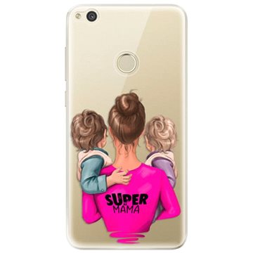 iSaprio Super Mama - Two Boys pro Huawei P9 Lite (2017) (smtwboy-TPU2_P9L2017)