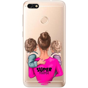 iSaprio Super Mama - Two Boys pro Huawei P9 Lite Mini (smtwboy-TPU2-P9Lm)