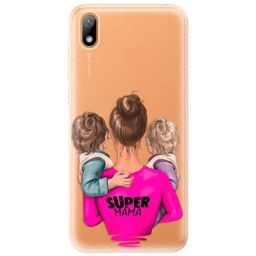iSaprio Super Mama - Two Boys pro Huawei Y5 2019 (smtwboy-TPU2-Y5-2019)