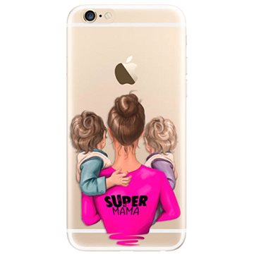 iSaprio Super Mama - Two Boys pro iPhone 6/ 6S (smtwboy-TPU2_i6)
