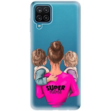 iSaprio Super Mama - Two Boys pro Samsung Galaxy A12 (smtwboy-TPU3-A12)