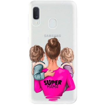 iSaprio Super Mama - Two Boys pro Samsung Galaxy A20e (smtwboy-TPU2-A20e)