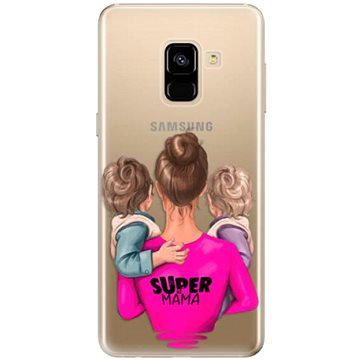 iSaprio Super Mama - Two Boys pro Samsung Galaxy A8 2018 (smtwboy-TPU2-A8-2018)