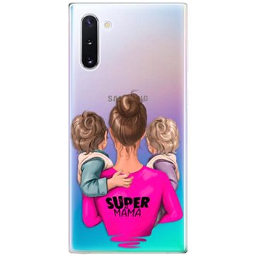 iSaprio Super Mama - Two Boys pro Samsung Galaxy Note 10 (smtwboy-TPU2_Note10)