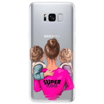 iSaprio Super Mama - Two Boys pro Samsung Galaxy S8 (smtwboy-TPU2_S8)