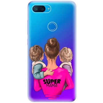 iSaprio Super Mama - Two Boys pro Xiaomi Mi 8 Lite (smtwboy-TPU-Mi8lite)