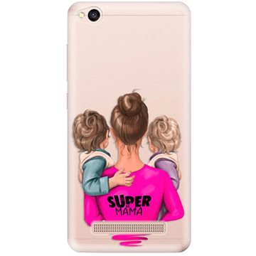 iSaprio Super Mama - Two Boys pro Xiaomi Redmi 4A (smtwboy-TPU2-Rmi4A)