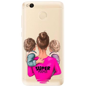 iSaprio Super Mama - Two Boys pro Xiaomi Redmi 4X (smtwboy-TPU2_Rmi4x)