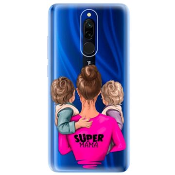 iSaprio Super Mama - Two Boys pro Xiaomi Redmi 8 (smtwboy-TPU2-Rmi8)