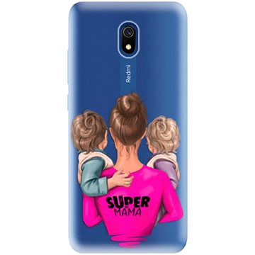 iSaprio Super Mama - Two Boys pro Xiaomi Redmi 8A (smtwboy-TPU3_Rmi8A)