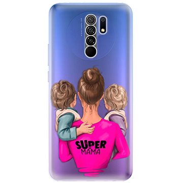 iSaprio Super Mama - Two Boys pro Xiaomi Redmi 9 (smtwboy-TPU3-Rmi9)