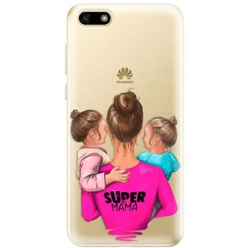 iSaprio Super Mama - Two Girls pro Huawei Y5 2018 (smtwgir-TPU2-Y5-2018)