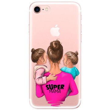 iSaprio Super Mama - Two Girls pro iPhone 7/ 8/ SE 2020/ SE 2022 (smtwgir-TPU2_i7)