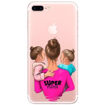 iSaprio Super Mama - Two Girls pro iPhone 7 Plus / 8 Plus (smtwgir-TPU2-i7p)