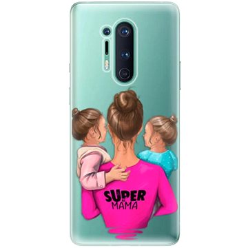 iSaprio Super Mama - Two Girls pro OnePlus 8 Pro (smtwgir-TPU3-OnePlus8p)