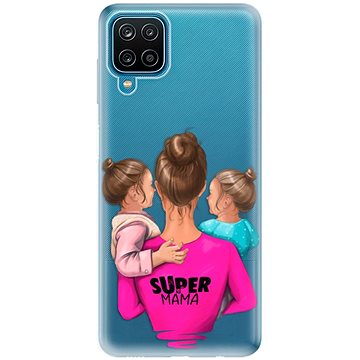 iSaprio Super Mama - Two Girls pro Samsung Galaxy A12 (smtwgir-TPU3-A12)