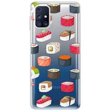 iSaprio Sushi Pattern pro Samsung Galaxy M31s (supat-TPU3-M31s)