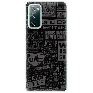iSaprio Text 01 pro Samsung Galaxy S20 FE (text01-TPU3-S20FE)