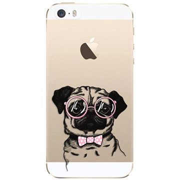iSaprio The Pug pro iPhone 5/5S/SE (pug-TPU2_i5)