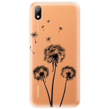 iSaprio Three Dandelions - black pro Huawei Y5 2019 (danbl-TPU2-Y5-2019)
