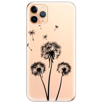 iSaprio Three Dandelions - black pro iPhone 11 Pro Max (danbl-TPU2_i11pMax)