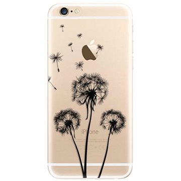 iSaprio Three Dandelions - black pro iPhone 6/ 6S (danbl-TPU2_i6)