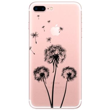 iSaprio Three Dandelions - black pro iPhone 7 Plus / 8 Plus (danbl-TPU2-i7p)