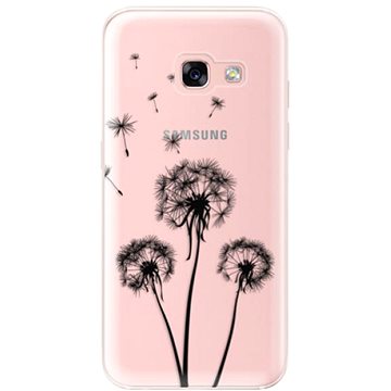 iSaprio Three Dandelions - black pro Samsung Galaxy A3 2017 (danbl-TPU2-A3-2017)