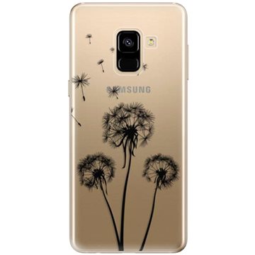 iSaprio Three Dandelions - black pro Samsung Galaxy A8 2018 (danbl-TPU2-A8-2018)