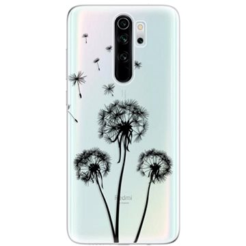 iSaprio Three Dandelions - black pro Xiaomi Redmi Note 8 Pro (danbl-TPU2_RmiN8P)