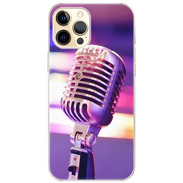 iSaprio Vintage Microphone pro iPhone 12 Pro (vinm-TPU3-i12p)