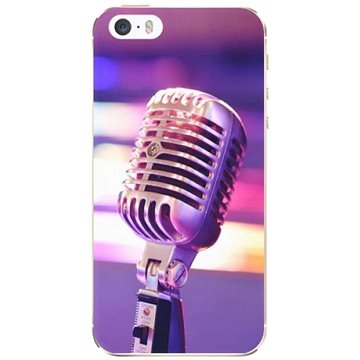 iSaprio Vintage Microphone pro iPhone 5/5S/SE (vinm-TPU2_i5)